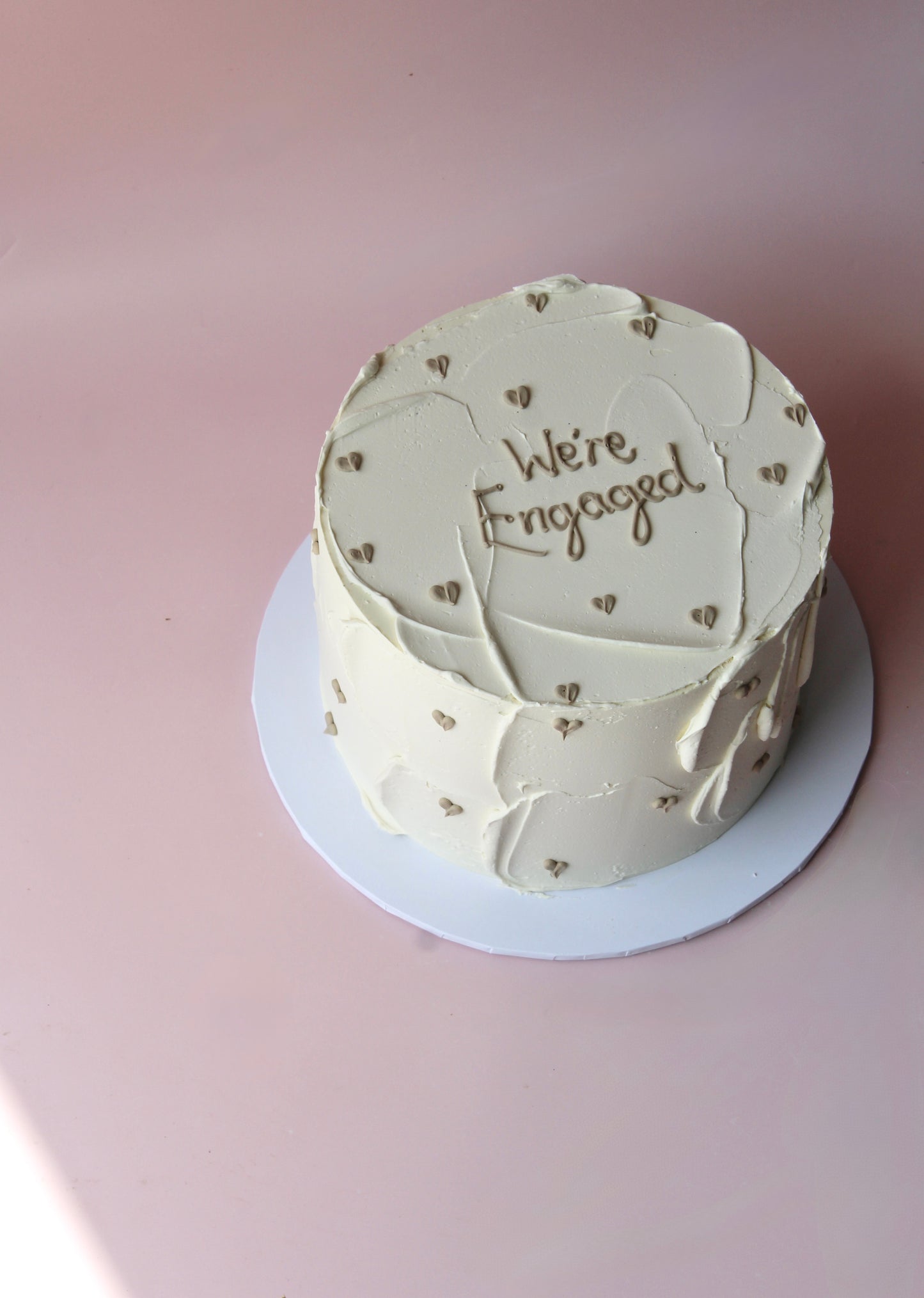 Textured Buttercream Cake