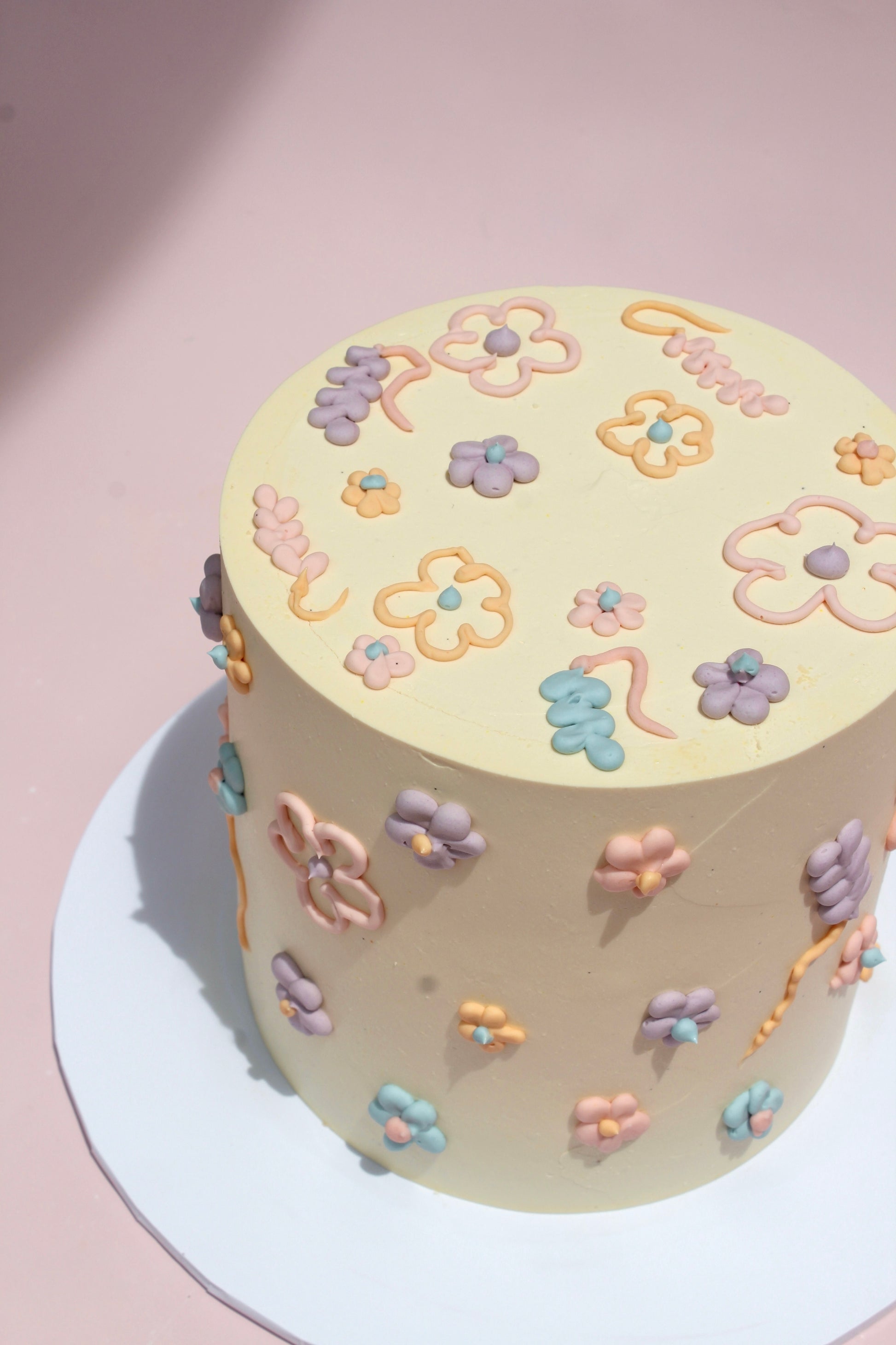 Custom buttercream cake by Sweet Street Cakery Newcastle