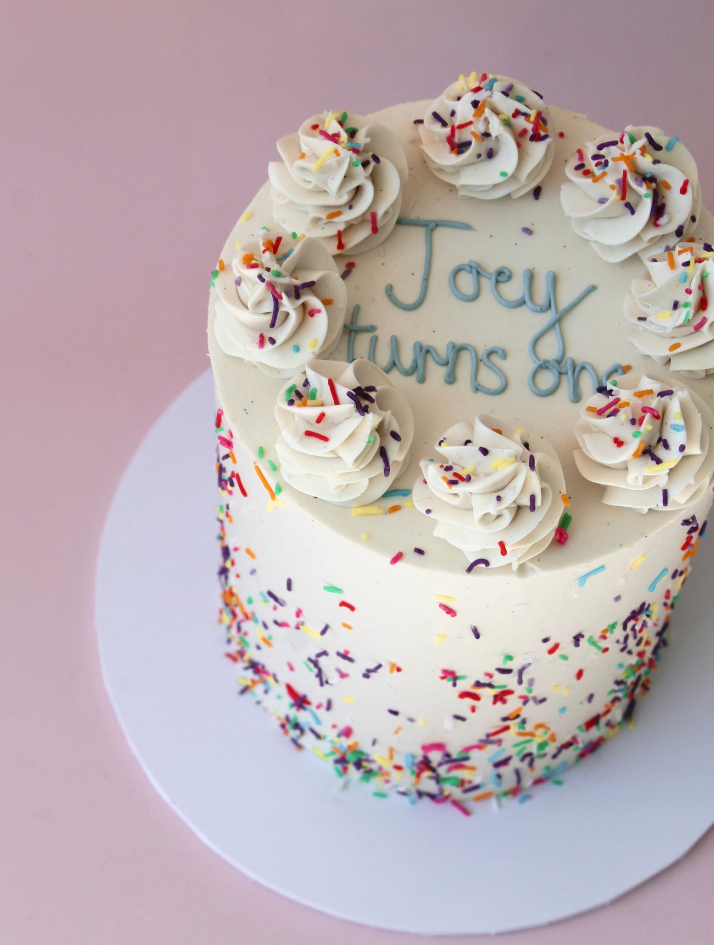 Funfetti buttercream cake