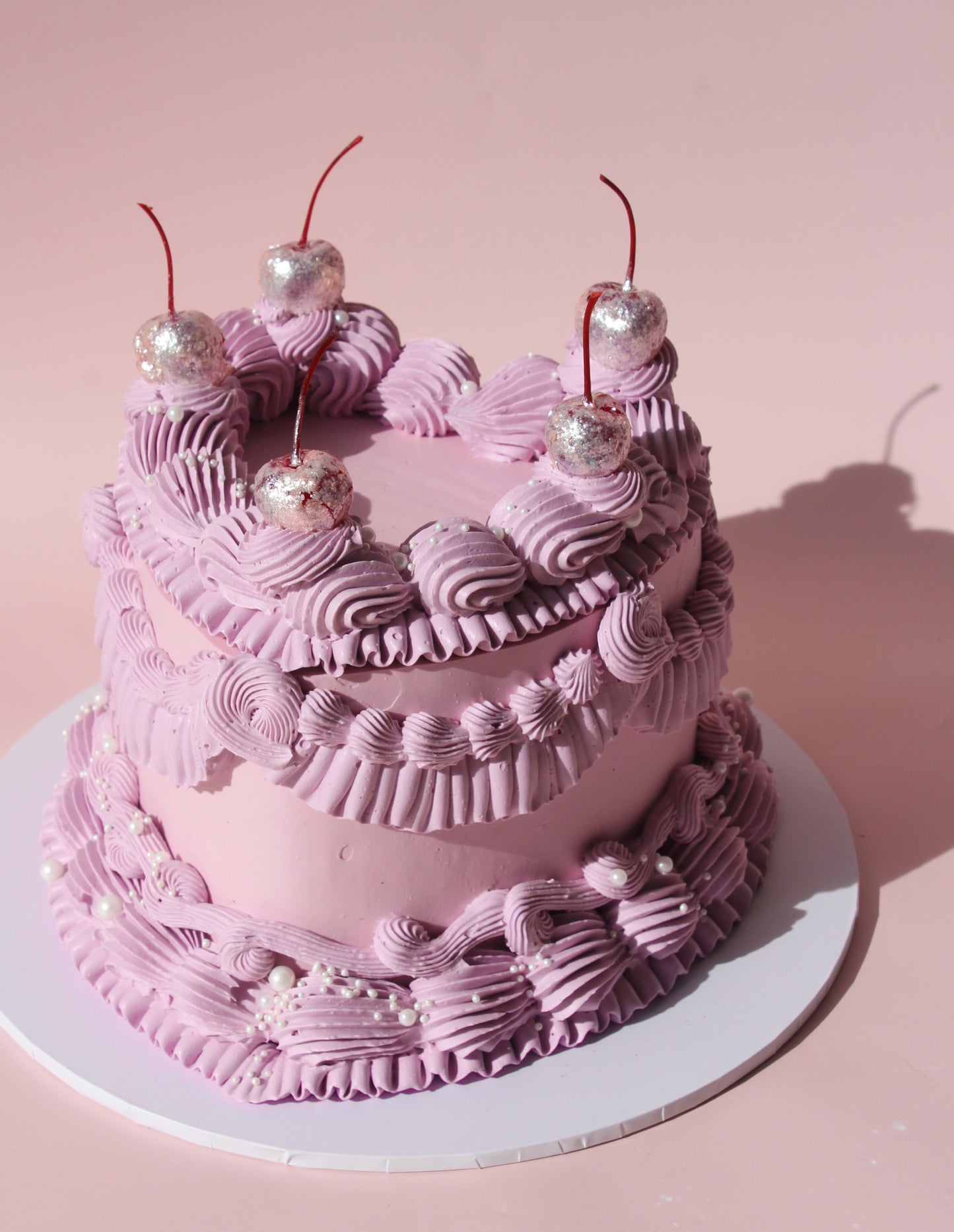 Vintage Heart Cake