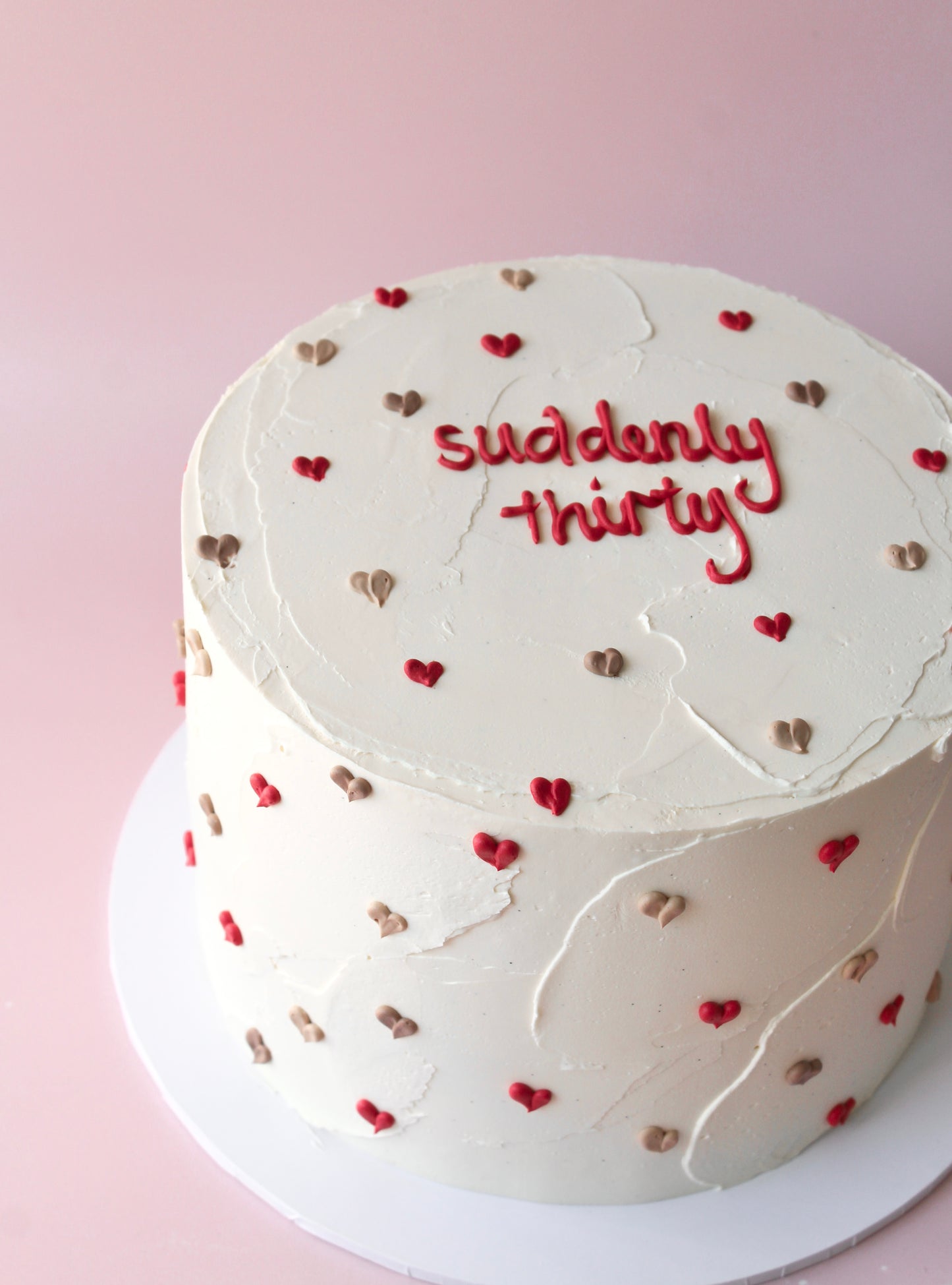 Textured Buttercream Cake